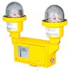 Point Lighting FAA L-810 LED Double Obstruction Light with Photocontrol DC POL-21006-3F-R-34B-D2.2-P